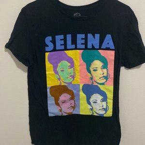 Black Selena shirt